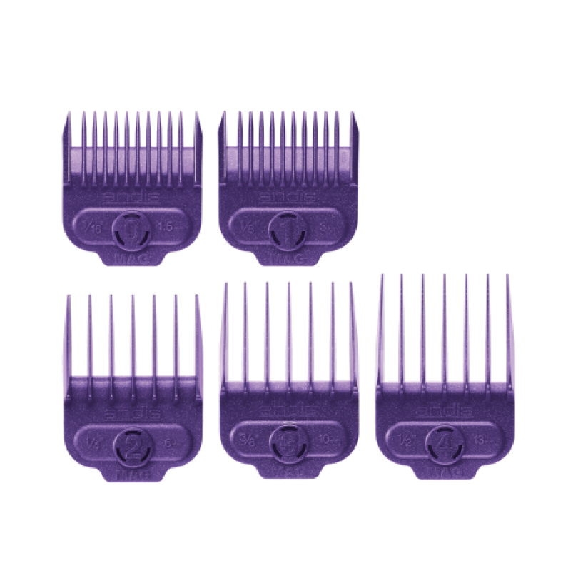 Andis Комплект универсальных насадок для машинок для стрижки волос на магнитах (5 шт)